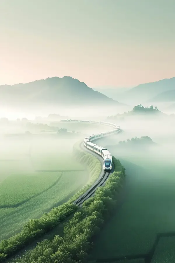 慢火车穿过江南（纪录片·2025）海报 - 风驰影院
